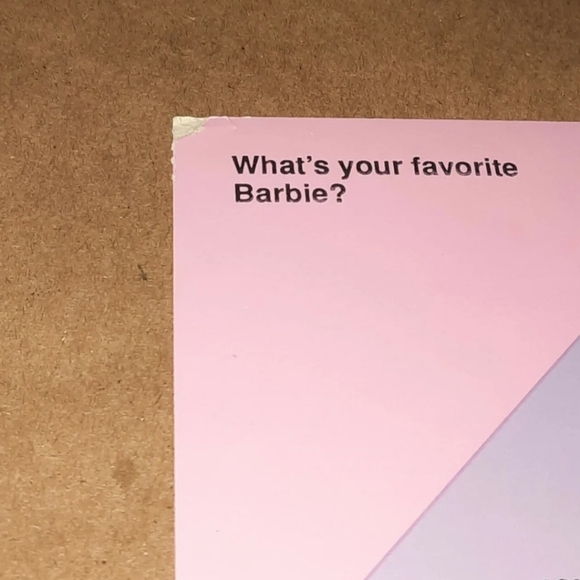 Vintage Barbie Card 1989 Barbie Just Us Girls Game Replacement Piece - Picture 4 of 7